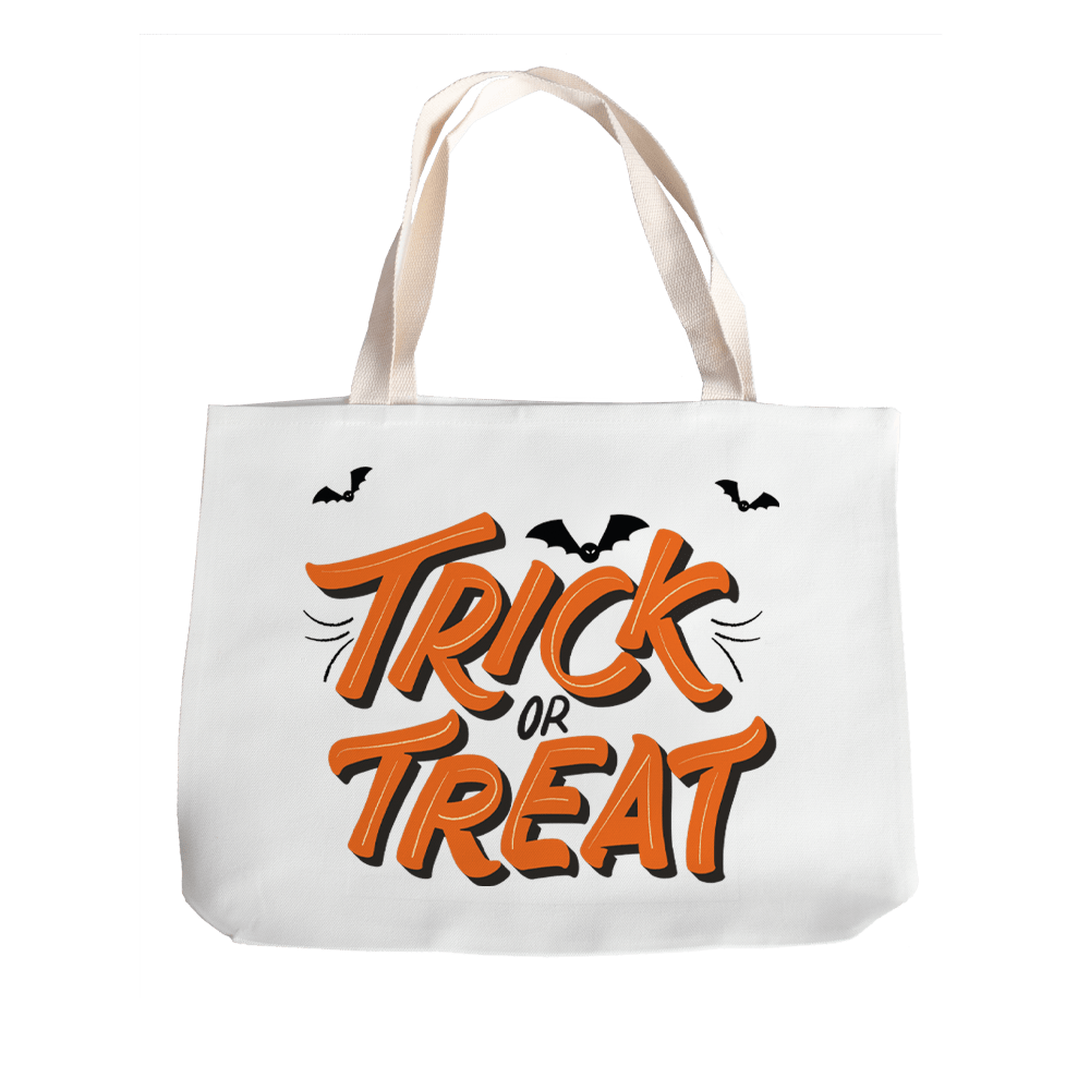 customized halloween themed tote bag