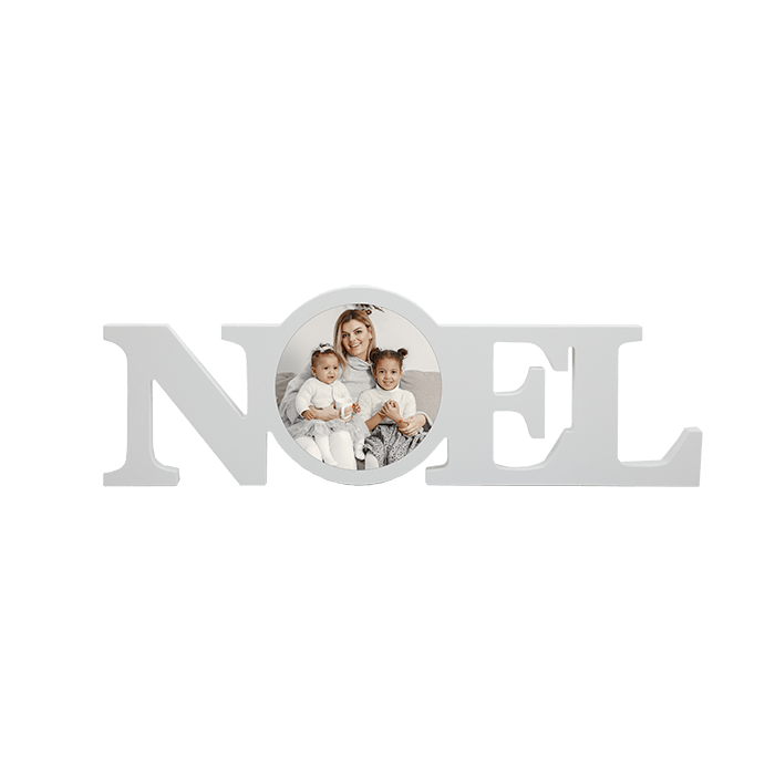 Personalized Noel word block