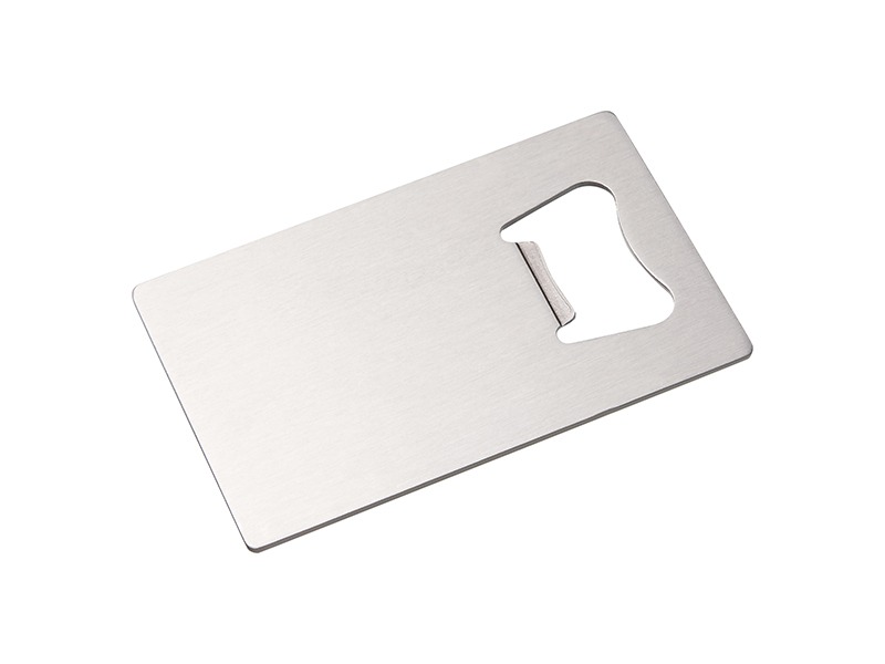 Credit Card Size Bottle Opener THIN Stainless Steel Blade For Your Wallet Purse 