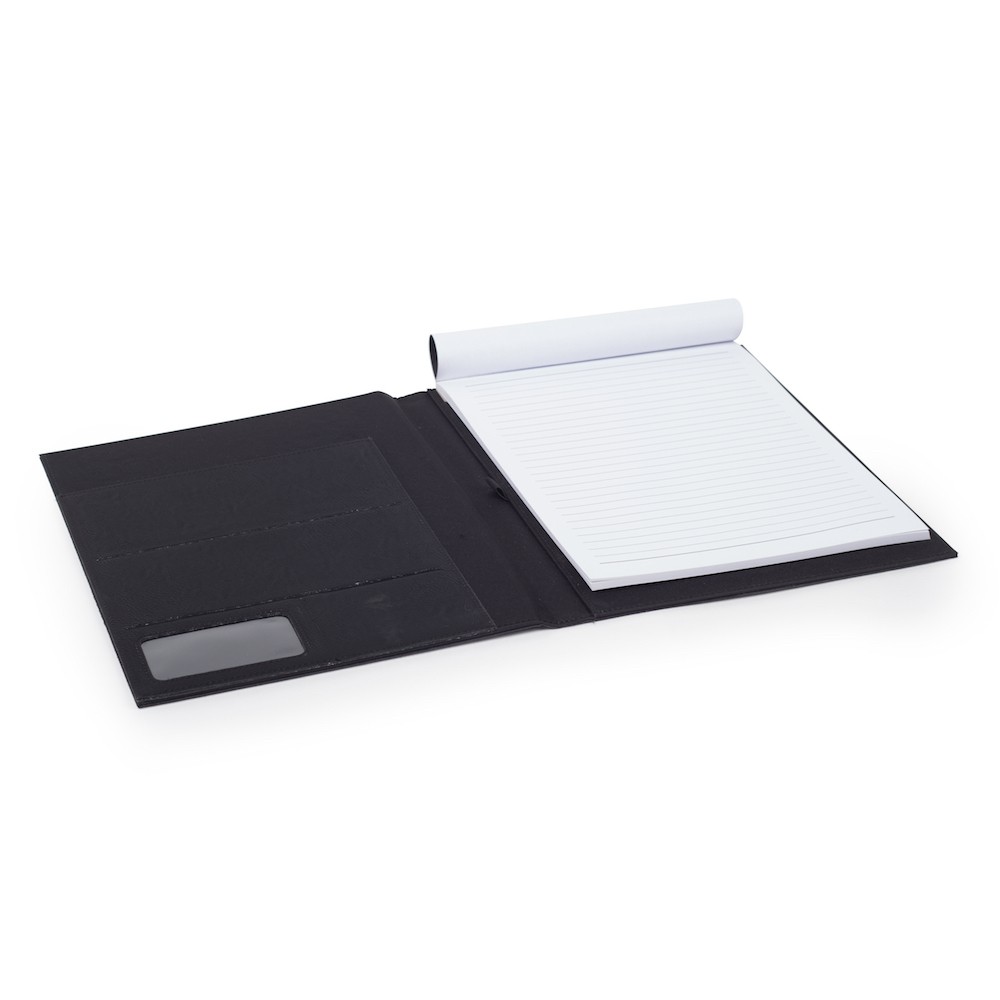 Saddle Collection 9.5" x 12" Laserable Leather-Like Portfolio