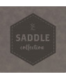 Saddle Collection Iron Gray 12" x 24" Leather-Like Sheet