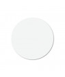 HD White Super Gloss Sub Metal Circle 3.74"