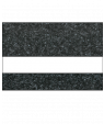 Rowmark The Naturals Black Galaxy/White Engraving Plastic