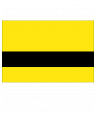 Rowmark LaserGloss Exterior Yellow/Black Engraving Plastic