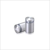 MBS Clear Anodized Aluminum StandOff (.625" Diameter .75" Barrel Length)
