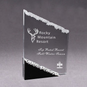 Acrylic Frosted Mountain Award