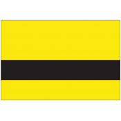 Rowmark DurMark Yellow/Black Engraving Plastic