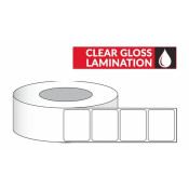 Clear Gloss Lamination Labels for IColor 250 Pre-Cut