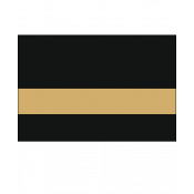 Rowmark LaserMag Black/Gold Magnetic Sheet