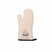 Oven Mitt with Black Detail for Sublimation