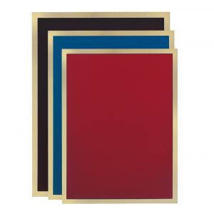 100 X BLANK TROPHY PLAQUES PLATES SUITABLE FOR ENGRAVING SELF ADHESIVE