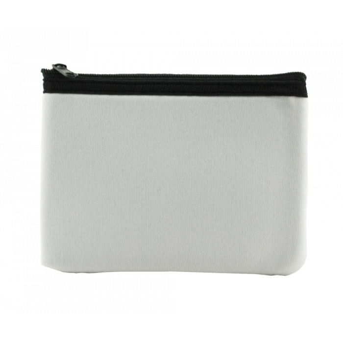White Zippered Pouch Pack of 10