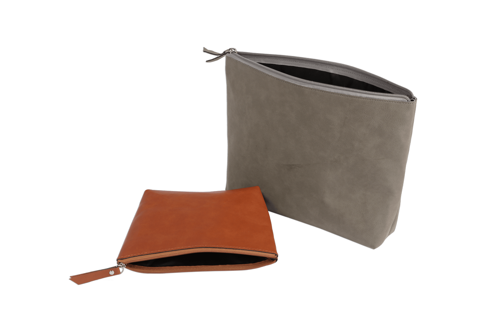 travel pouch in two different colors