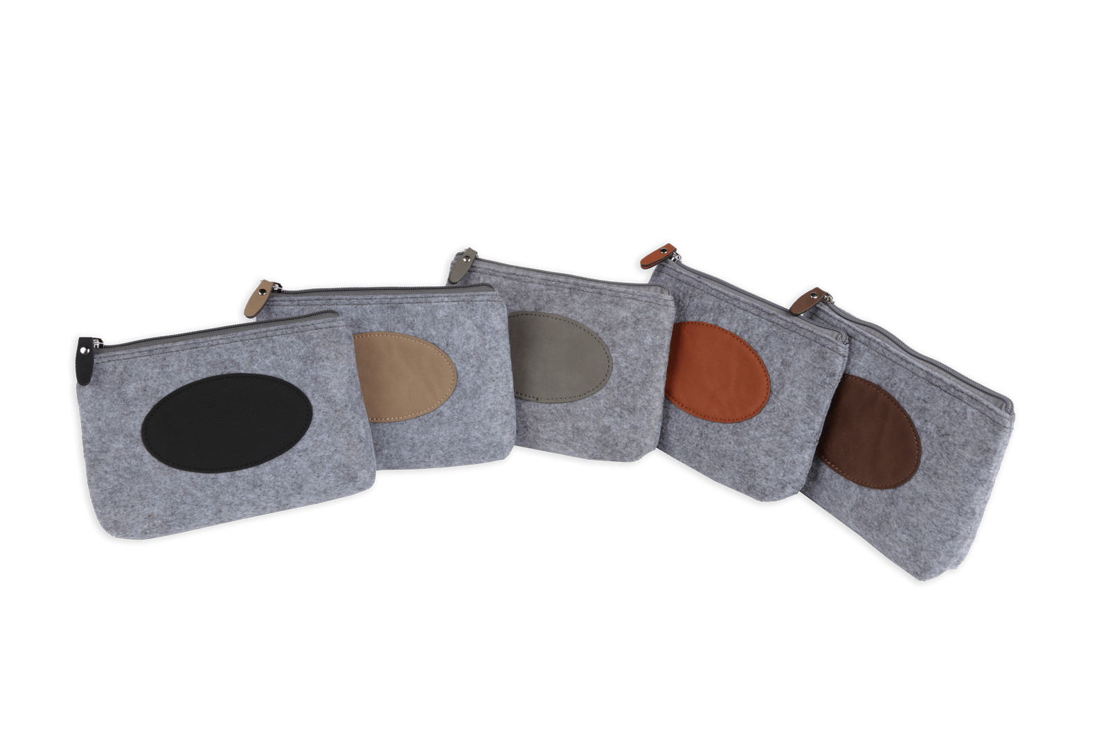 flannel travel bags in five different color options
