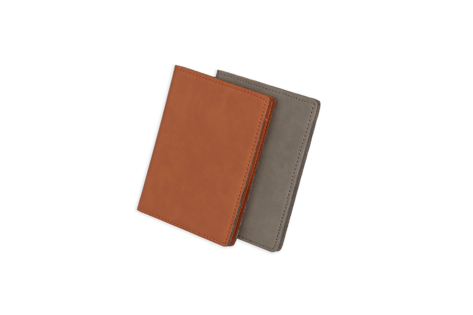 passport cover in two different colors