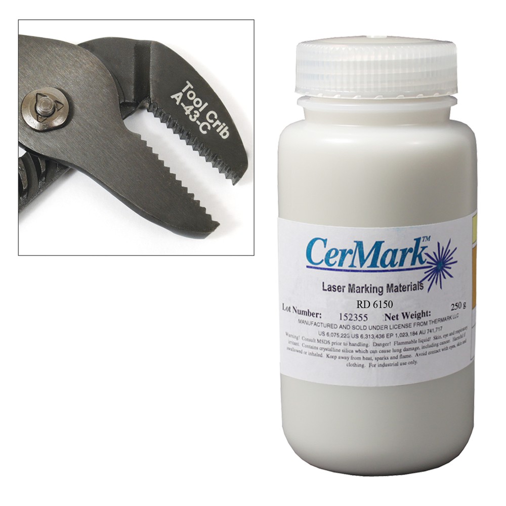 CerMark LMM-6018 Metal Marking Tape Black 2" Roll 
