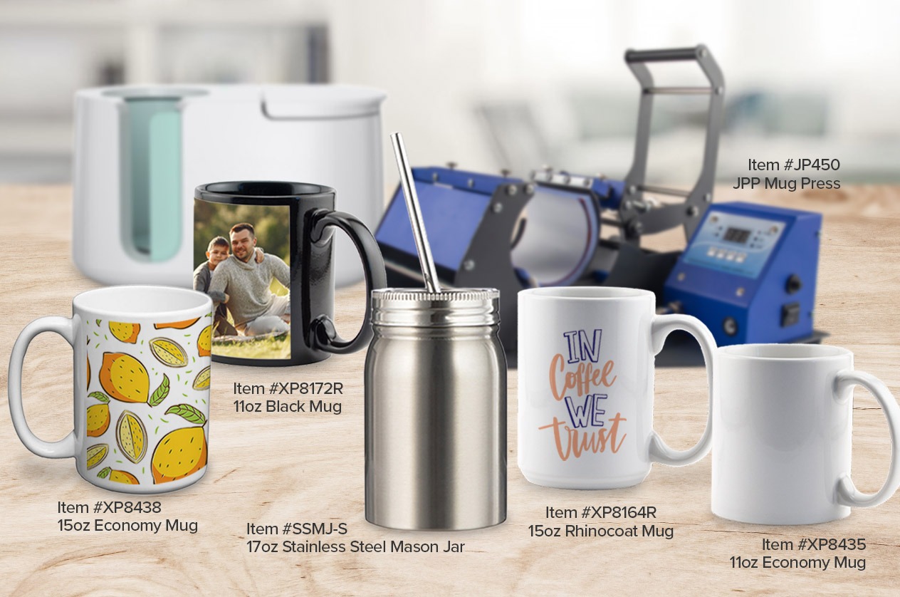 Mug Press & JPP Drinkware