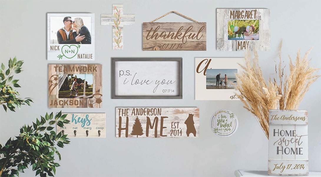 Personalized Holiday Gifts for the Home
