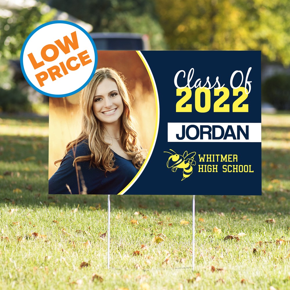 Corrugated Sign for Graduation